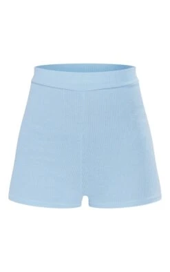 Logic Mini Short Bleu Ciel Crêpé Et Côtelé -Pas Cher Tendance Charme Magasin d6b4fe3e4ca649a4845285bcdc6f45d1b9f968b5 cne0268 6