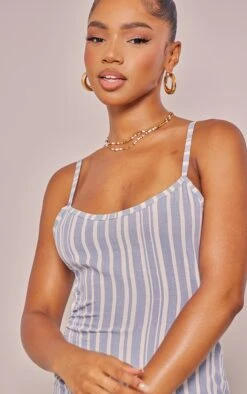 Robe T-shirt Droite En Effet Lin Bleu Découpé à Rayures Et Liens Noués Au Dos 8 Robe T-shirt Droite En Effet Lin Bleu Découpé à Rayures Et Liens Noués Au Dos -Pas Cher Tendance Charme Magasin dd5c239e1d857555628c7a2ebb8b03c79262ad21 cne6484 4