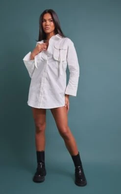 Robe Chemise Cargo Crème à Poches Et Ceinture -Pas Cher Tendance Charme Magasin e9278ecaeb5fb8bb37115becde0610046b716e73 cnb9650 3