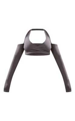 Crop Top Moulant Gris Anthracite à épaules Dénudées Et Dos Nu 9 Crop Top Moulant Gris Anthracite à épaules Dénudées Et Dos Nu -Pas Cher Tendance Charme Magasin eb84258f5b5ca72ed6263f3535eb62f248d6e6a6 cnc1244 5