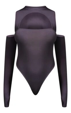 Body En Jersey Gris Anthracite à Col Haut Et Découpes -Pas Cher Tendance Charme Magasin ec97eb2e24efc45b6ee226c60058db792303dc75 cnc6013 5