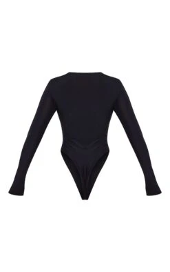 Logic Body Moulant Noir Manches Longues à Lanières Et Découpes -Pas Cher Tendance Charme Magasin eeae79270eb025a81a5333ede660e0062381b829 cmw6808 6