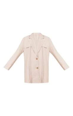 Robe Blazer Effet Lin Gris Pierre à Boutons écaille -Pas Cher Tendance Charme Magasin ef15948cbe43eb24507808eb51762200b296a4df cmw6635 5