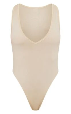 Body Moulant Basique Gris Pierre à Col En V -Pas Cher Tendance Charme Magasin f21a279ab9aedd9ac570a18a9205bf870f985329 cmy2043 5