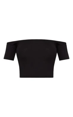 Essentiel Crop Top Noir à Col Bardot -Pas Cher Tendance Charme Magasin f5c9a29d23a577b0c82523a3f78c14e22b6a3c12 CMP1933 3